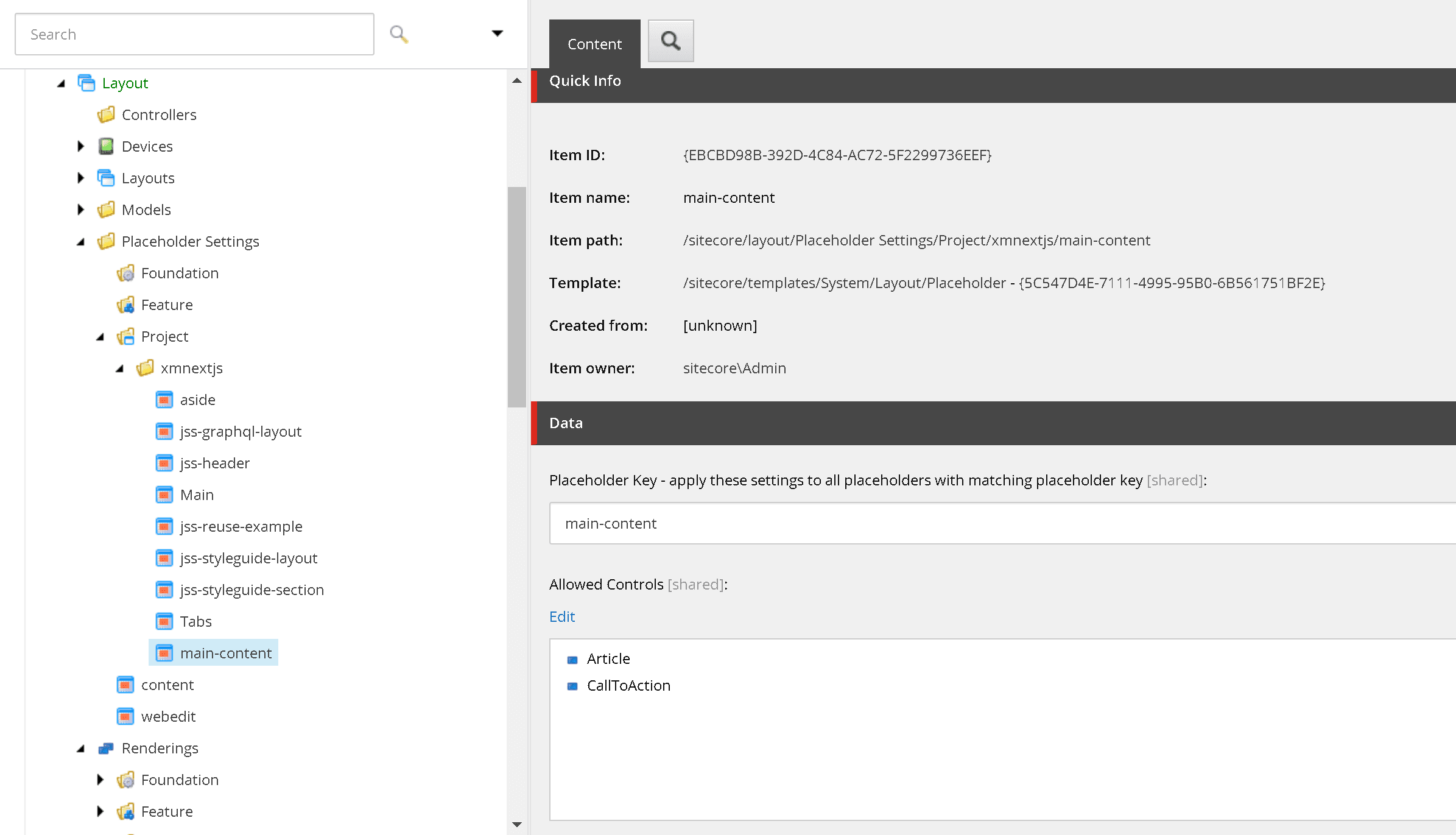 Add placeholders in Sitecore Next.js – Sitecore Next.js Guide
