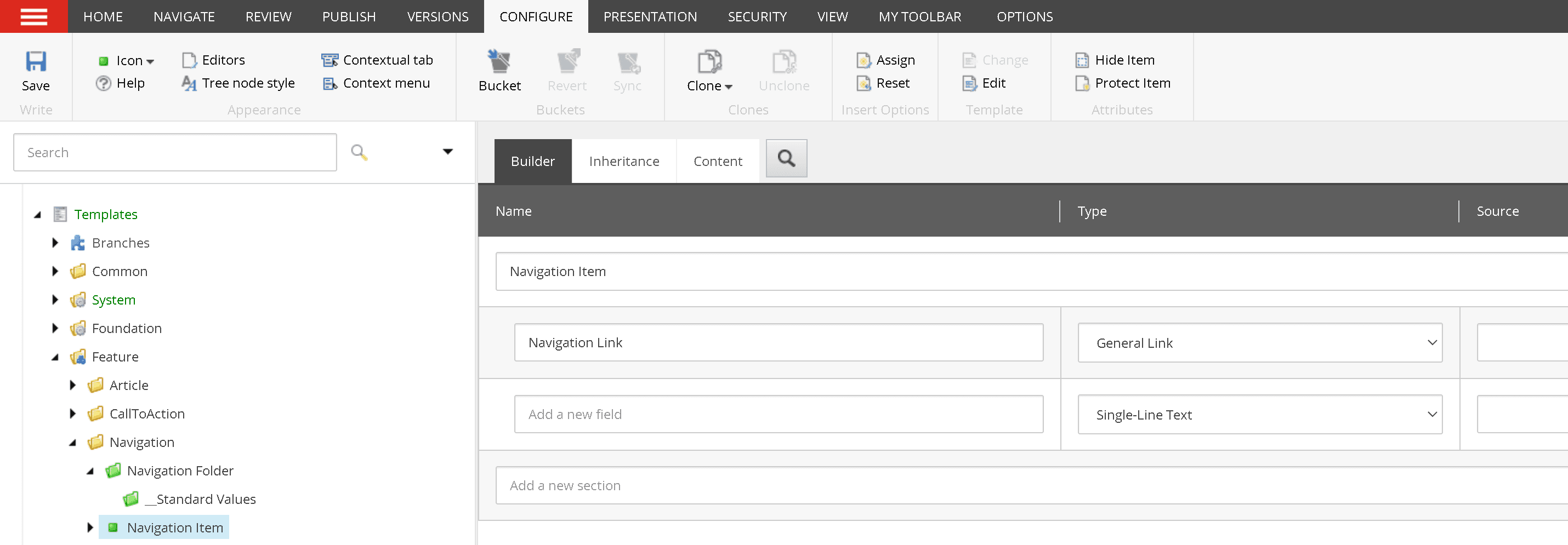 Build content editable navigation items – Sitecore Next.js Guide